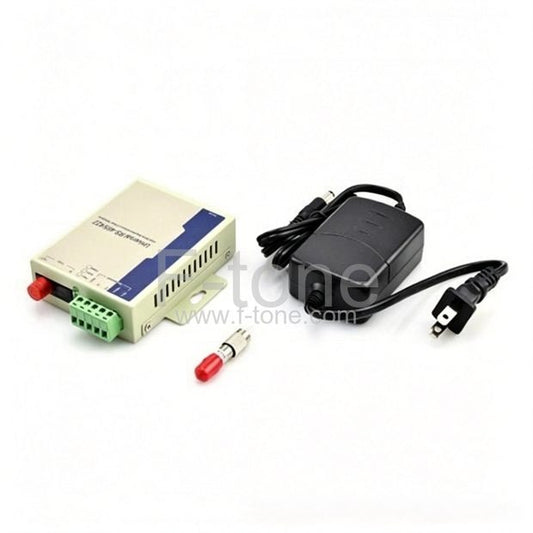 Industrial RS-232 to Single-mode Simplex Fiber Converter, 1310nm/1550nm 20km