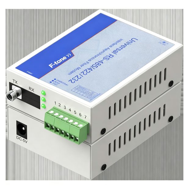 Industrial RS485/RS422/RS232 to Multi-mode Duplex Fiber Converter,  1310nm 2km
