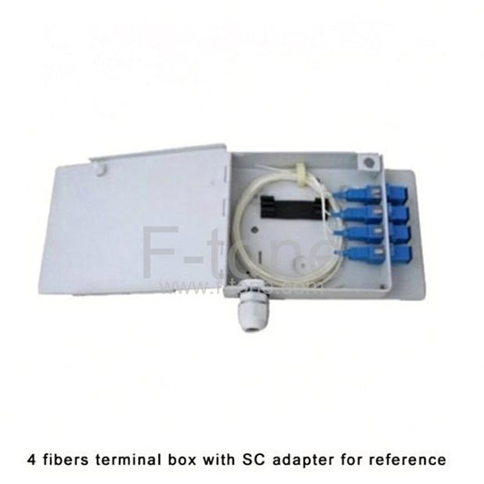 Fiber Termination Box 4 Fibers ABS Type