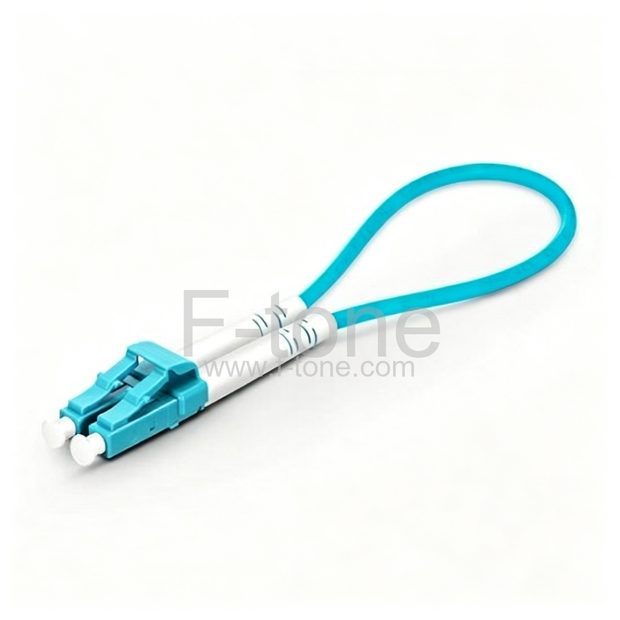 LC/UPC Duplex PVC OM1 Multimode Fiber Loopback