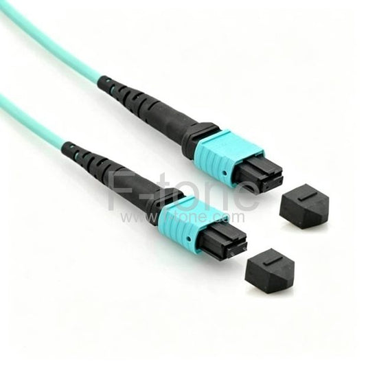 8 Fibers MTP  Female Type 1 LSZH OM4 Multimode Fiber Loopback Module