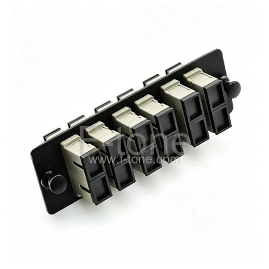 6-pack SC Leviton LightSpace Compatible (LGX footprint) Fiber Adapter Panels (FAPs)