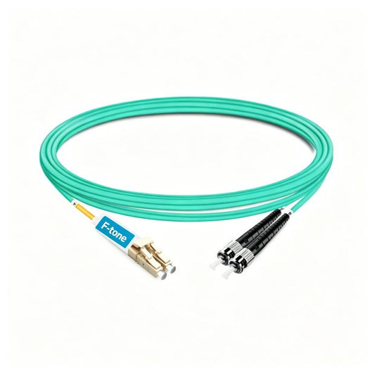 ST-MU Plenum(OFNP) Duplex OM3 Multi-mode Fiber Patch Cable