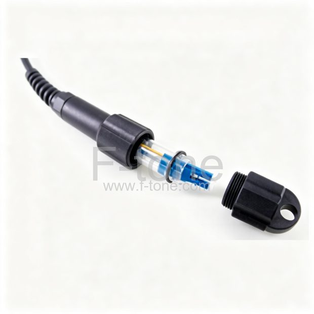 PDLC to PDLC Plastic Fiber Cable Connector