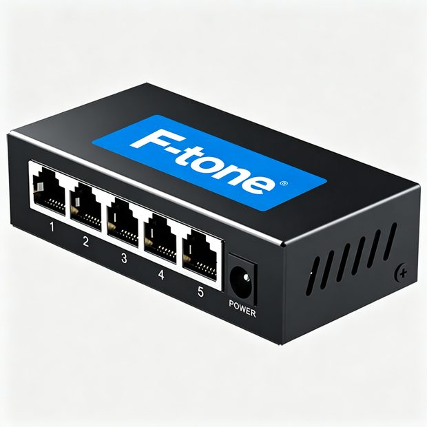 PSE5000 series 5-Port Switch witch 1~4 Port POE IEEE802.3af/at Compliant, End-Span/Midspan