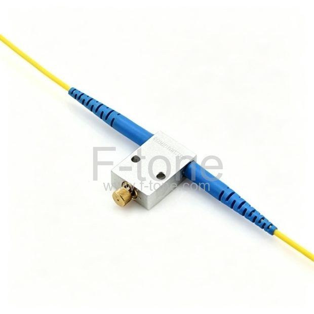 LC to LC Multimode Variable Fiber Optic Attenuator VOA In-Line Attenuator 0-60dB